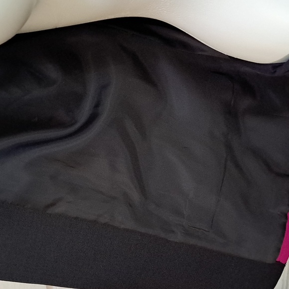 Evan Picone Fucia/Black Open Front Lined Blazer. Size 6 NWOT - Picture 5 of 10